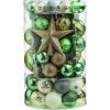 Holiday Living Christmas Decorations Indoor/Outdoor Green-Gold-Silver -Northlight Paradise 05895277 L