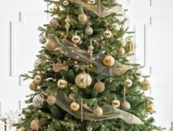 Holiday Living Christmas Decorations Indoor/Outdoor Green-Gold-Silver -Northlight Paradise 05895277e L