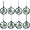 Holiday Living Christmas Ornaments Set Silver - 12/pk