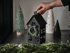 Holiday Living Christmas LED Black Metal House 10, 04-in 9 Holiday Living Christmas LED Black Metal House 10, 04-in -Northlight Paradise 05895290b L