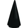 Holiday Living Tabletop Decoration Christmas Tree Ceramic Black 6.5-in -Northlight Paradise 14375935 L