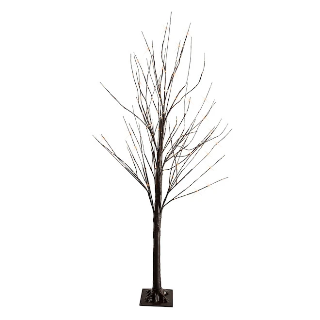 Holiday Living Christmas Tree Twig Pre-Lit Brown 5-ft 4 Holiday Living Christmas Tree Twig Pre-Lit Brown 5-ft - Image 2