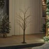 Holiday Living Christmas Tree Twig Pre-Lit Brown 5-ft -Northlight Paradise 18106054b L
