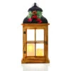 Infinity Black Christmas Lantern Centrepiece