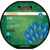 Sylvania Christmas 100-Count Blue C9 LED Light Set 50-ft