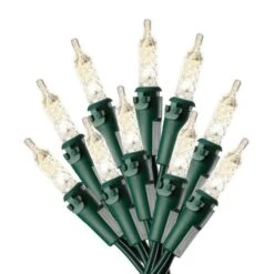 Sylvania 200-Count Indoor/Outdoor Warm White LED C6 Christmas String Lights -Northlight Paradise 22615109 L