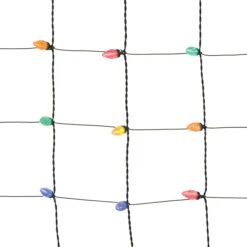 Sylvania 4-ft X 6-ft Warm White Color Changing LED Christmas Net Light