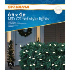 Sylvania 4-ft X 6-ft Warm White LED Christmas Net Light