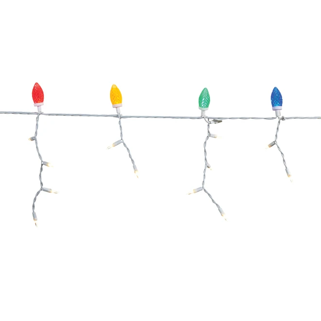 Sylvania 70-Count Multicolour LED Christmas Icicle Lights 25-ft 4 Sylvania 70-Count Multicolour LED Christmas Icicle Lights 25-ft - Image 2