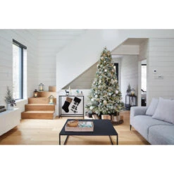 Holiday Living 7.5-ft Pre-Lit Artificial Christmas Tree With 450 Multicoloured LED Lights -Northlight Paradise 22805009c L