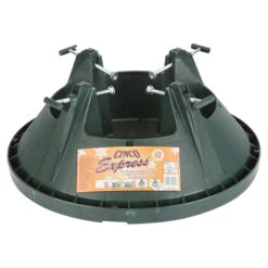 Cinco Christmas Tree Stand - Plastique - 3-Gallon - Green