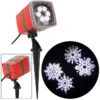 Gemmy Lightshow Swirling White Light LED Snow Storm Christmas Indoor/Outdoor -Northlight Paradise 23035922 L