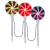 Gemmy Lightshow 3-Pack Multicolor Electrical Outlet Christmas Pathway Markers