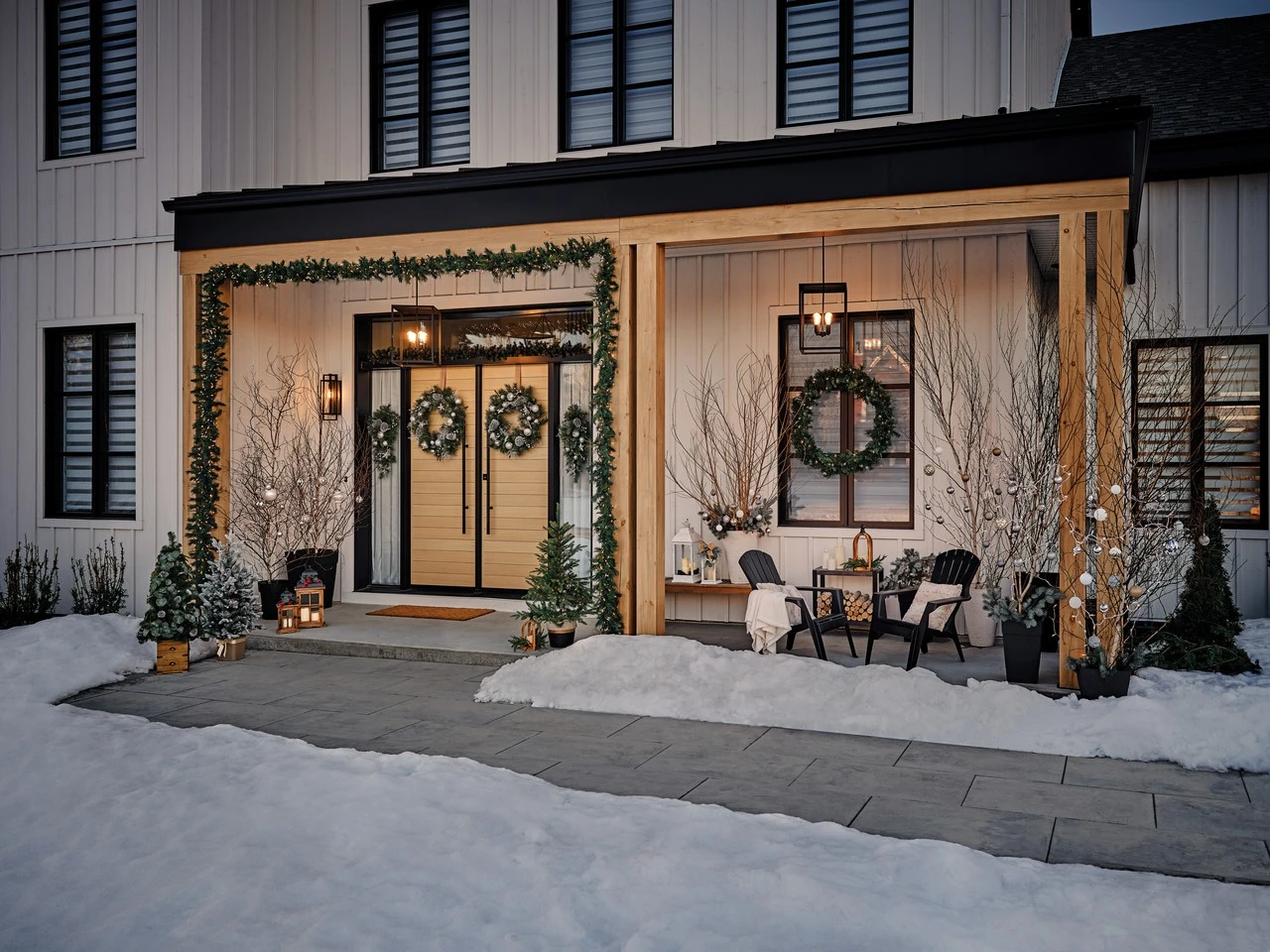 Holiday Living Christmas Scottsdale Pine Garland Green 9-ft 7 Holiday Living Christmas Scottsdale Pine Garland Green 9-ft - Image 5