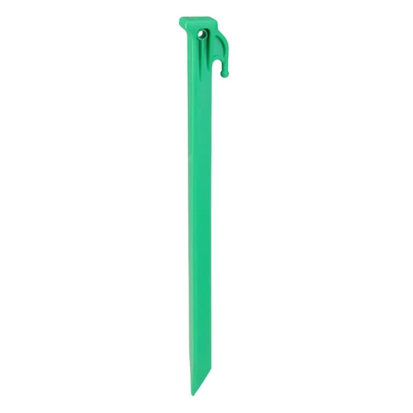 CC Christmas Decor 12.5-in Green Plastic Stake - Pack Of 4 3 CC Christmas Decor 12.5-in Green Plastic Stake - Pack Of 4