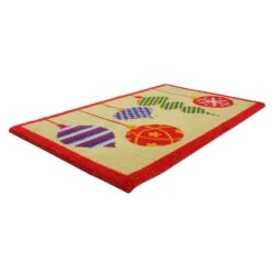 Northlight 18-in X 30-in Multicolour Rectangular Outdoor Christmas Door Mat -Northlight Paradise 330971223 AlternateImage1 l