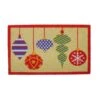 Northlight 18-in X 30-in Multicolour Rectangular Outdoor Christmas Door Mat -Northlight Paradise 330971223 MainImage 001 l