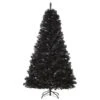 HomCom 7-ft Leg Base Full Rightside-Up Black Artificial Christmas Tree 1 HomCom 7-ft Leg Base Full Rightside-Up Black Artificial Christmas Tree -Northlight Paradise 331003142 MainImage 001 l