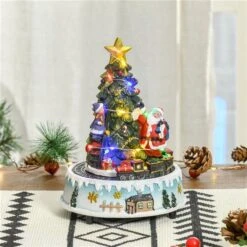 HomCom Lighted Animated Christmas Tree 10 HomCom Lighted Animated Christmas Tree -Northlight Paradise 331003149 AlternateImage1 l