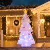 HomCom 8-ft Internal Light White Christmas Tree Christmas Inflatable 2 HomCom 8-ft Internal Light White Christmas Tree Christmas Inflatable -Northlight Paradise 331003165 AlternateImage1 l