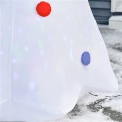 HomCom 8-ft Internal Light White Christmas Tree Christmas Inflatable -Northlight Paradise 331003165 AlternateImage4 l