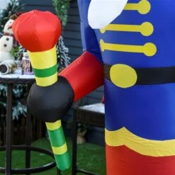 HomCom 8-ft Internal Light Nutcracker Christmas Inflatable -Northlight Paradise 331003188 AlternateImage3 l