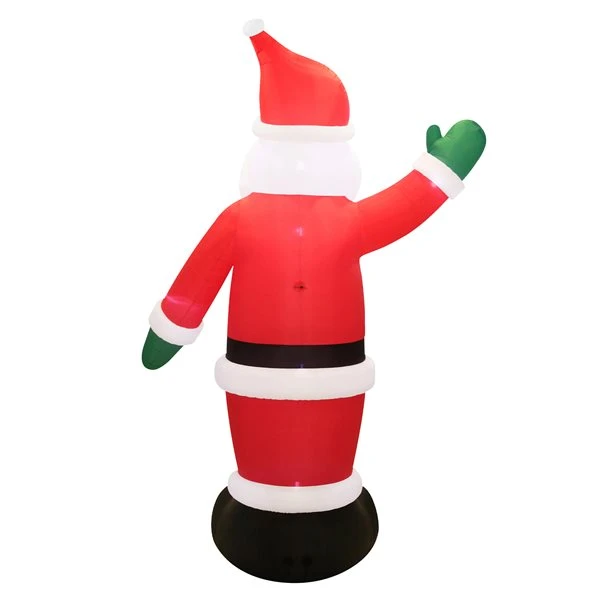 Occasions 240-in H X 70-in W Internal Light Santa Claus Christmas Inflatable 7 Occasions 240-in H X 70-in W Internal Light Santa Claus Christmas Inflatable - Image 5