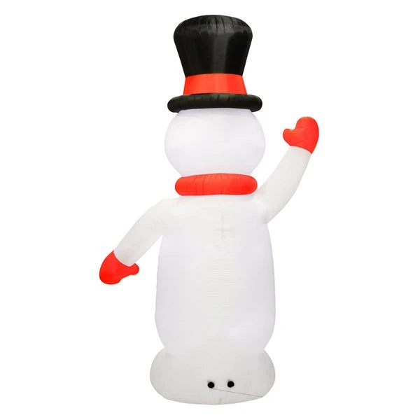 Occasions 240-in H X 74-in W Internal Light Snowman Christmas Inflatable 3 Occasions 240-in H X 74-in W Internal Light Snowman Christmas Inflatable