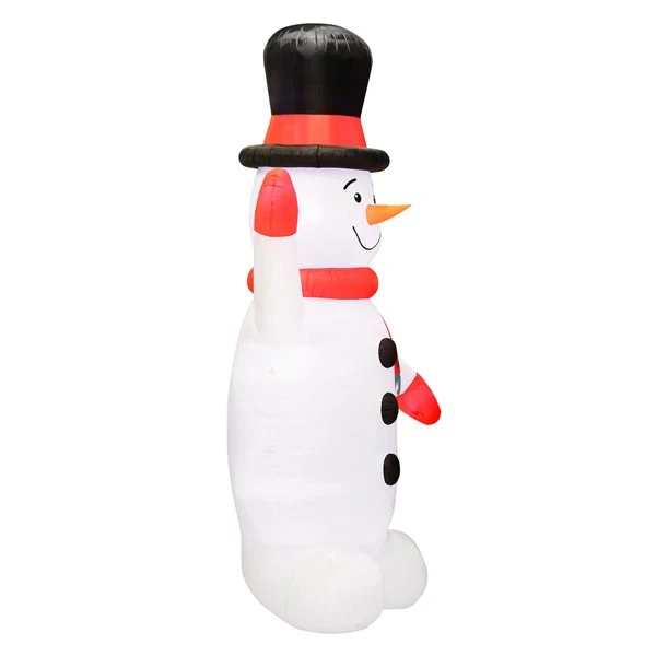 Occasions 240-in H X 74-in W Internal Light Snowman Christmas Inflatable 7 Occasions 240-in H X 74-in W Internal Light Snowman Christmas Inflatable - Image 5