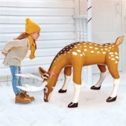 Occasions 26-in H X 16-in W Reindeer Christmas Inflatable