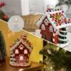 Costway Lighted Multicolour Ceramic House Christmas Tabletop Decoration 2 Costway Lighted Multicolour Ceramic House Christmas Tabletop Decoration -Northlight Paradise 331054227 AlternateImage3 l