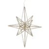 Northlight 12-in Gold Glittered Geometric Star Christmas Decoration -Northlight Paradise 331054261 MainImage 001 l