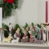 LB International 8-in Christmas Nativity Resin Figurines - Set Of 11