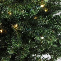 Northlight 8-ft Pre-Lit Medium Canadian Pine Artificial Christmas Tree