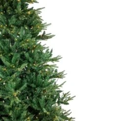 Northlight 7.5-ft Pre-Lit Juniper Pine Artificial Christmas Tree Warm White LED Lights