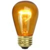 Northlight Incandescent S14 Amber Christmas Replacement Bulbs - Pack Of 25 -Northlight Paradise 331054309 MainImage 001 l