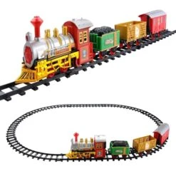 Northlight 12-Piece Animated Christmas Express Train Set With Sound -Northlight Paradise 331054316 AlternateImage2 l