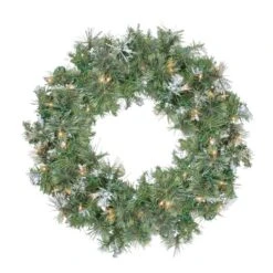 Northlight Snow Mountain Pine Artificial Christmas Wreath
