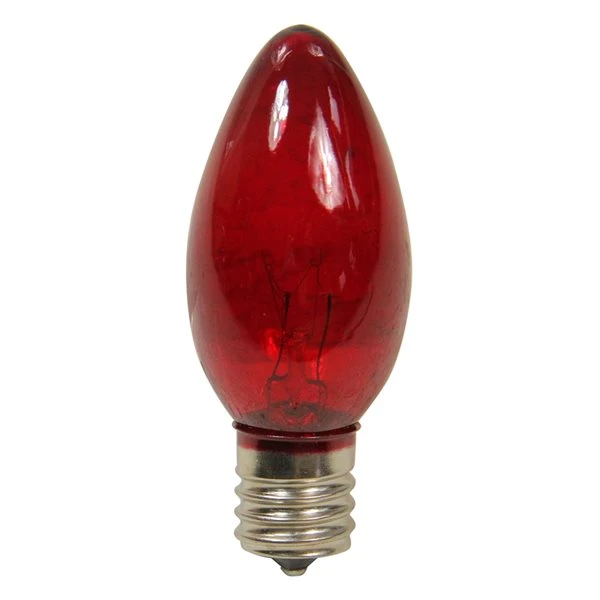 Northlight Red C9 Christmas Replacement Bulbs - Pack Of 25 5 Northlight Red C9 Christmas Replacement Bulbs - Pack Of 25 - Image 3