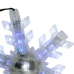 Northlight 25-in Cascading White And Blue Snowfall LED Snowflake Christmas Lights - Set Of 3 -Northlight Paradise 331054331 AlternateImage2 l