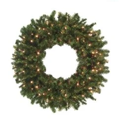 Northlight 96-in Pre-Lit High Sierra Pine Artificial Christmas Wreath