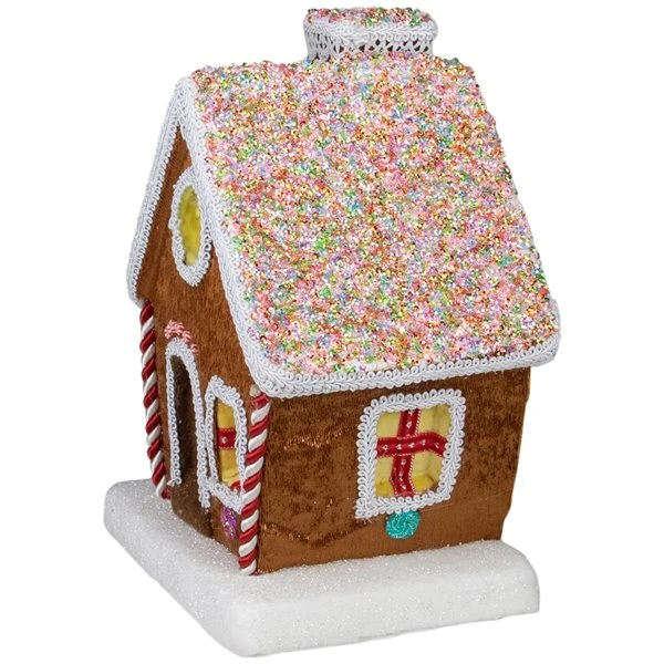 Northlight 14.5-in Christmas Gingerbread House 6 Northlight 14.5-in Christmas Gingerbread House - Image 4