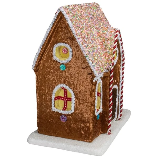 Northlight 14.5-in Christmas Gingerbread House 4 Northlight 14.5-in Christmas Gingerbread House - Image 2