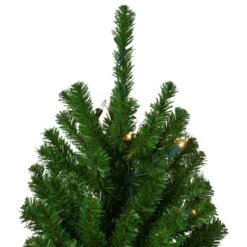 Northlight 6-ft Pre-Lit Slim Alpine Artificial Christmas Trees - Set Of 3