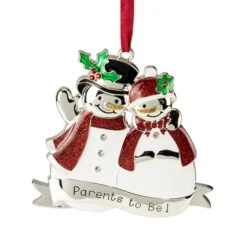 Northlight 3.5-in Snow Couple Parents To Be Christmas Ornament -Northlight Paradise 331054366 MainImage 001 l