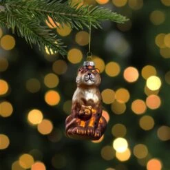 Northlight 4-in Orange And Black Glass Leopard Christmas Ornament 11 Northlight 4-in Orange And Black Glass Leopard Christmas Ornament -Northlight Paradise 331054378 AlternateImage1 l