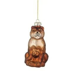Northlight 4-in Orange And Black Glass Leopard Christmas Ornament 10 Northlight 4-in Orange And Black Glass Leopard Christmas Ornament -Northlight Paradise 331054378 MainImage 001 l