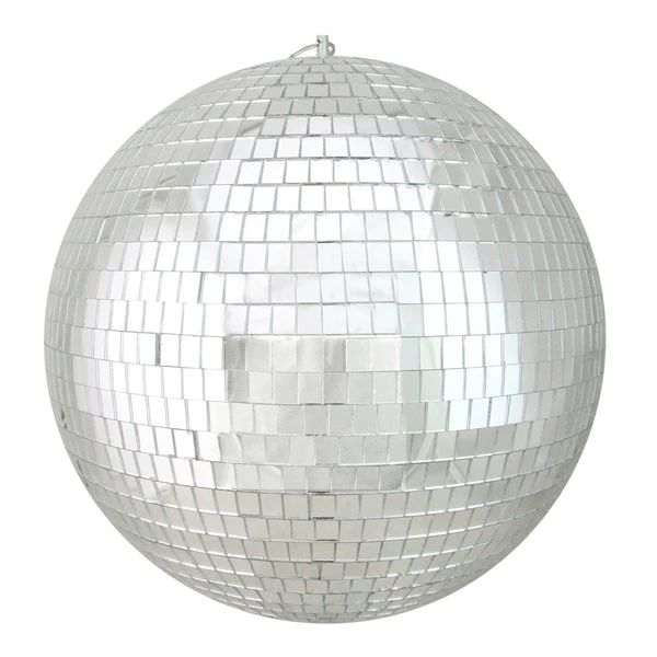 Northlight Silver Shatterproof Mirrored Glass Disco Christmas Ball Ornaments 12-in 3 Northlight Silver Shatterproof Mirrored Glass Disco Christmas Ball Ornaments 12-in
