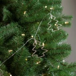 Northlight 4-ft LED Lighted Gold Wire Mini Tree Christmas Garland