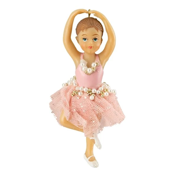 Northlight 4.25-in Pretty In Pink Ballerina Girl Christmas Ornament 3 Northlight 4.25-in Pretty In Pink Ballerina Girl Christmas Ornament